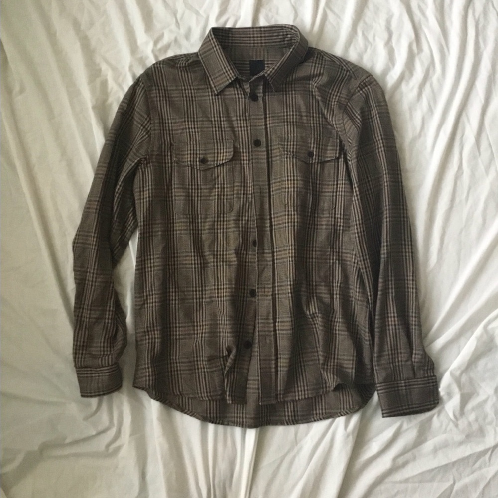 H&M Plaid Longsleeve M